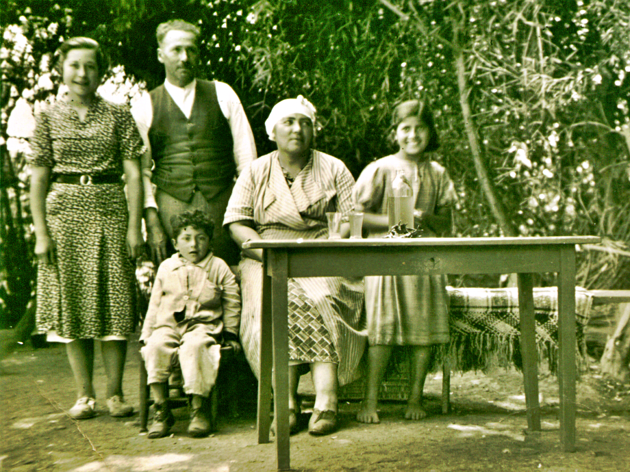 Familia Pincheira Martinez, Mehuin c.1935