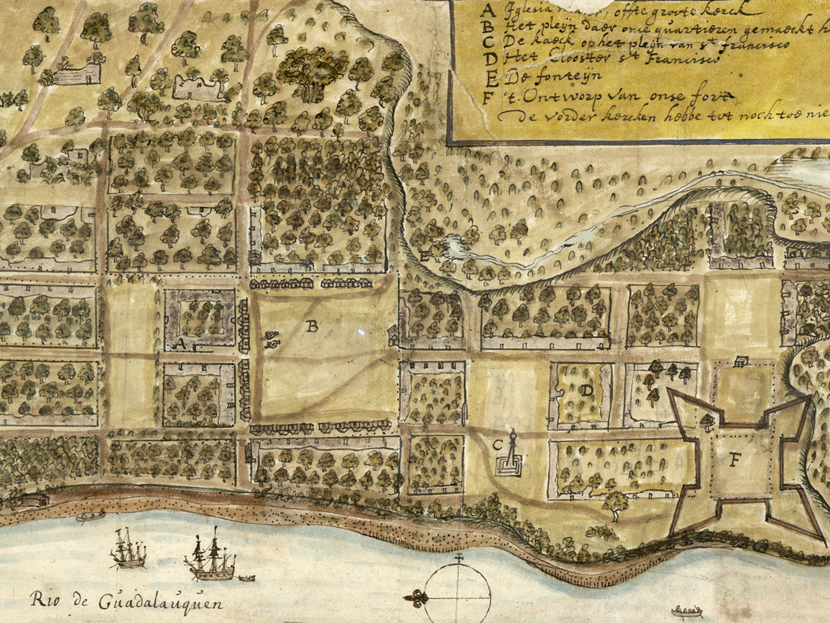 Plano Holandes 1643, U. de Goettingen