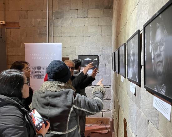 Inauguración exposición temporal "Postales para la memoria", en sala 5 de la Casa del Castellano